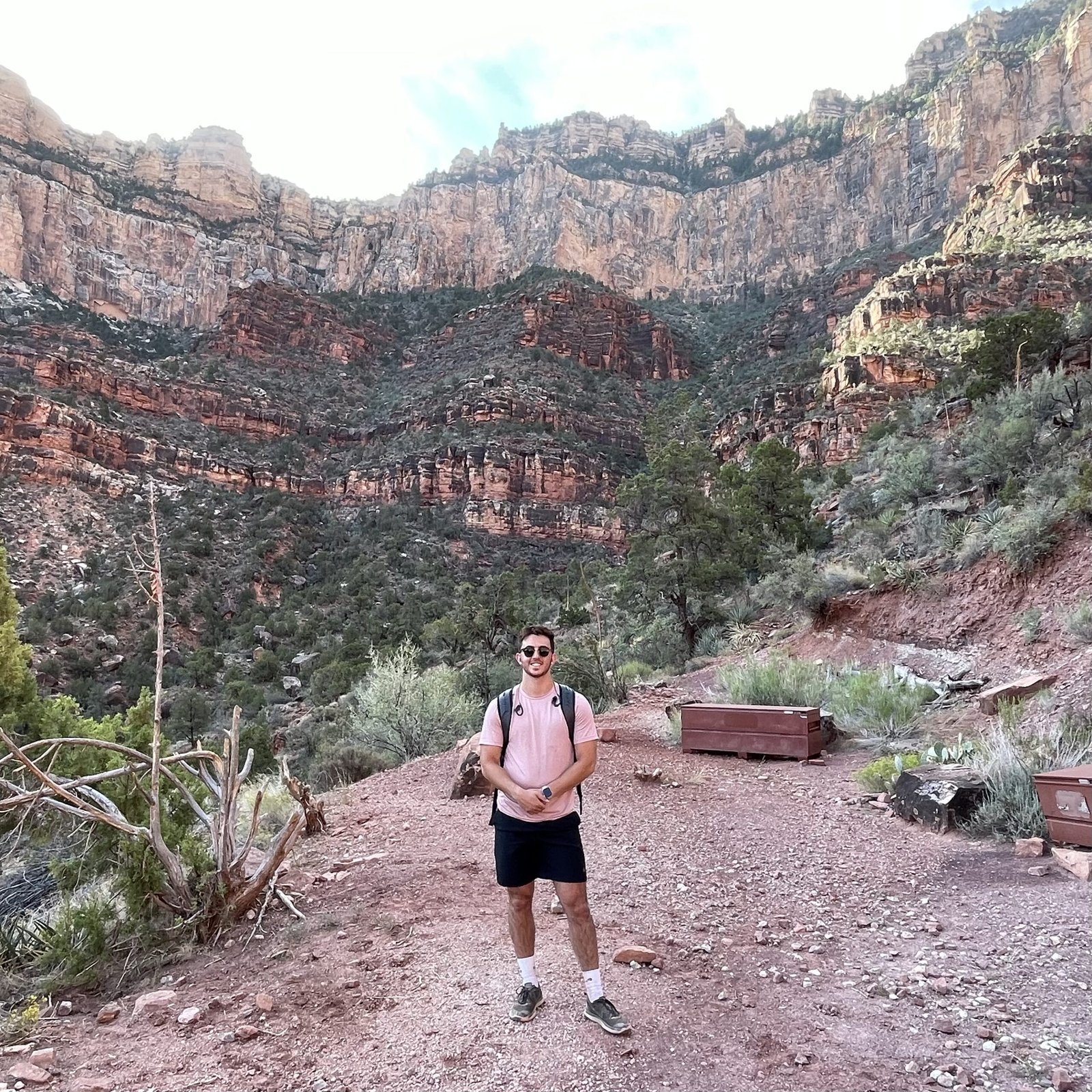 Ben Gottesman at the Grand Canyon – gaining perspective and inspiration from the outdoors.